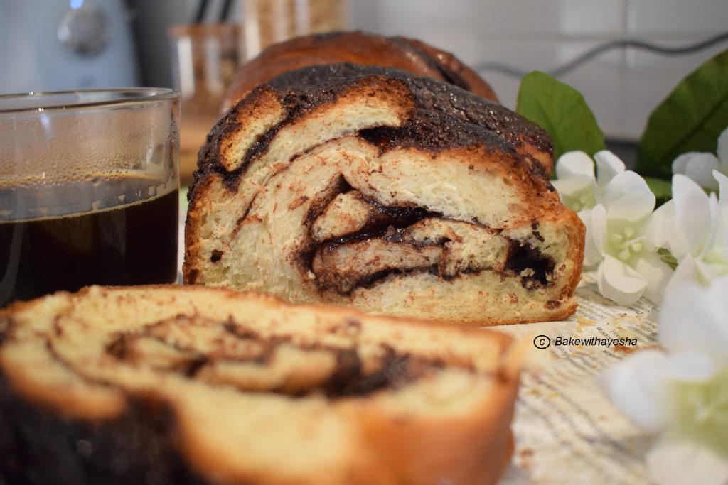 Chocolate Babka Bread – Bake with Ayesha