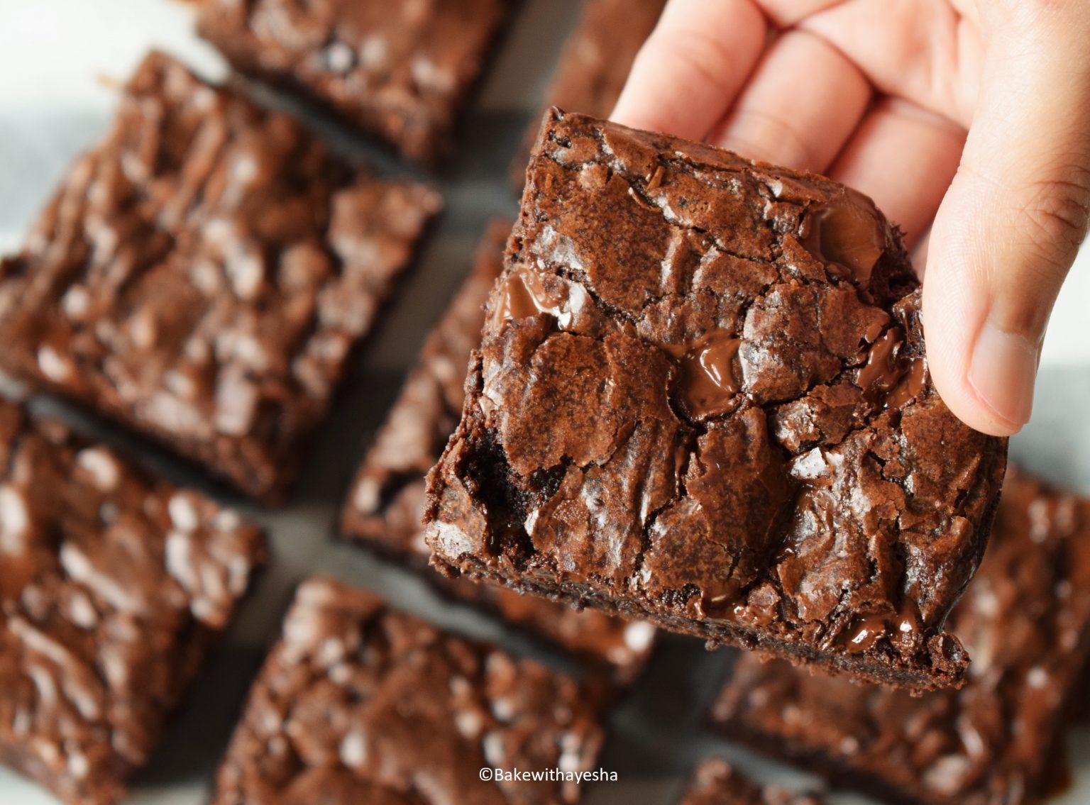 The Best Fudgiest Brownie Ever! – Bake With Ayesha