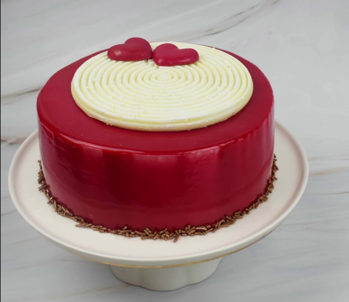 Red Velvet Mousse Cake