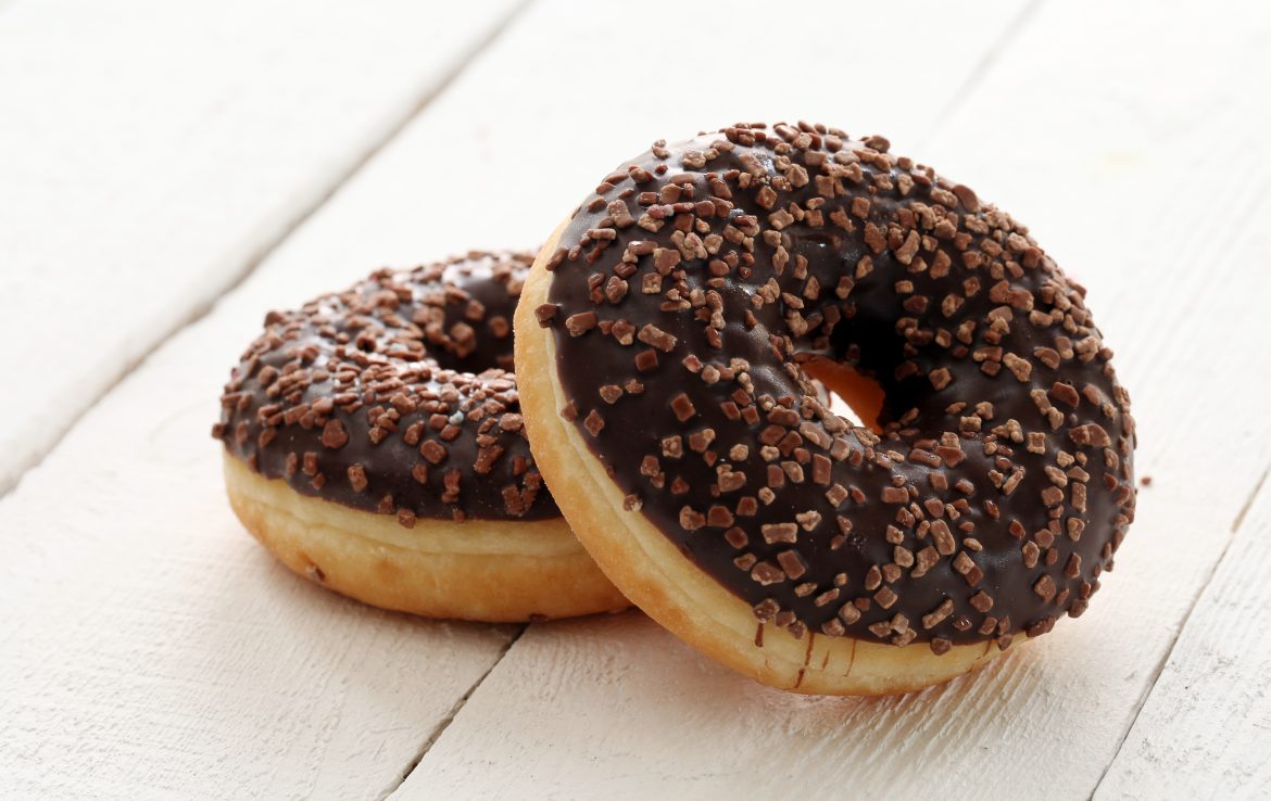 Chocolate glazed donut