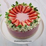 no-bake strawberry cheesecake